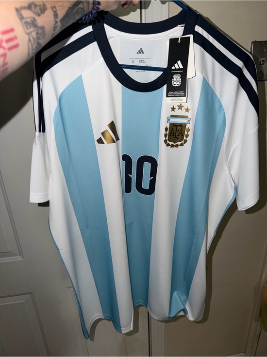 adidas Other - Brand new official Adidas Argentina Lionel Messi jersey 🇦🇷 #10